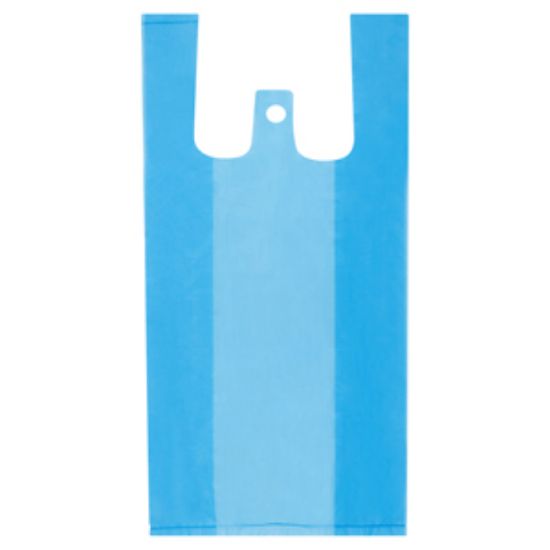 Picture of Strong Carrier Plastic Bag 100x BLUE